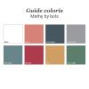 Colonne étagère Asymetry Montessori (coloris au choix)  par Mathy by bols